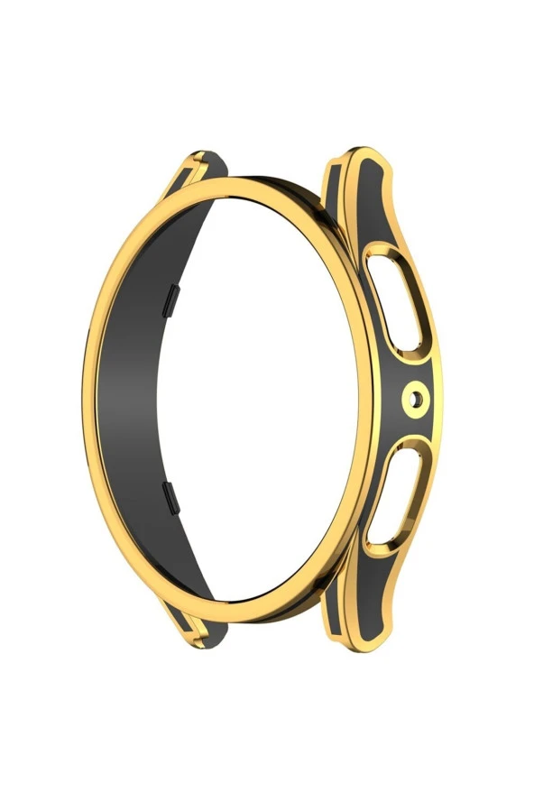 Galaxy Watch 5 Ile Uyumlu 40mm Sert Pc Kasa Koruma Watch 5 Ile Uyumlu Gard Çerçeve Yellow-black ürün görseli