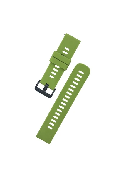 Amazfit Pace Ile Uyumlu Kordon Solid Color Spor Kayış Termoplastik Ent Kaliteli Beyaz - 4