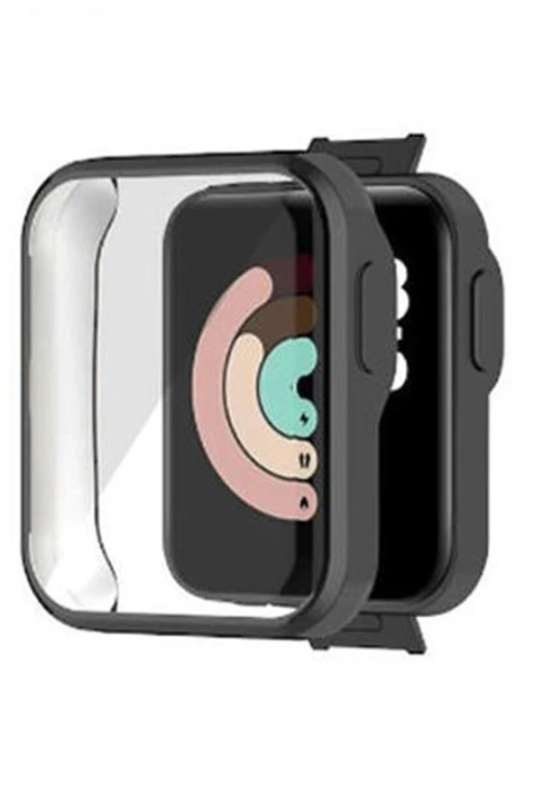 Xiaomi Redmi Watch 2 Lite Ile Uyumlu 360 Ön Ve Arka Tam Kapatan Moiety Akıllı Saat Ekran Koruması ürün görseli