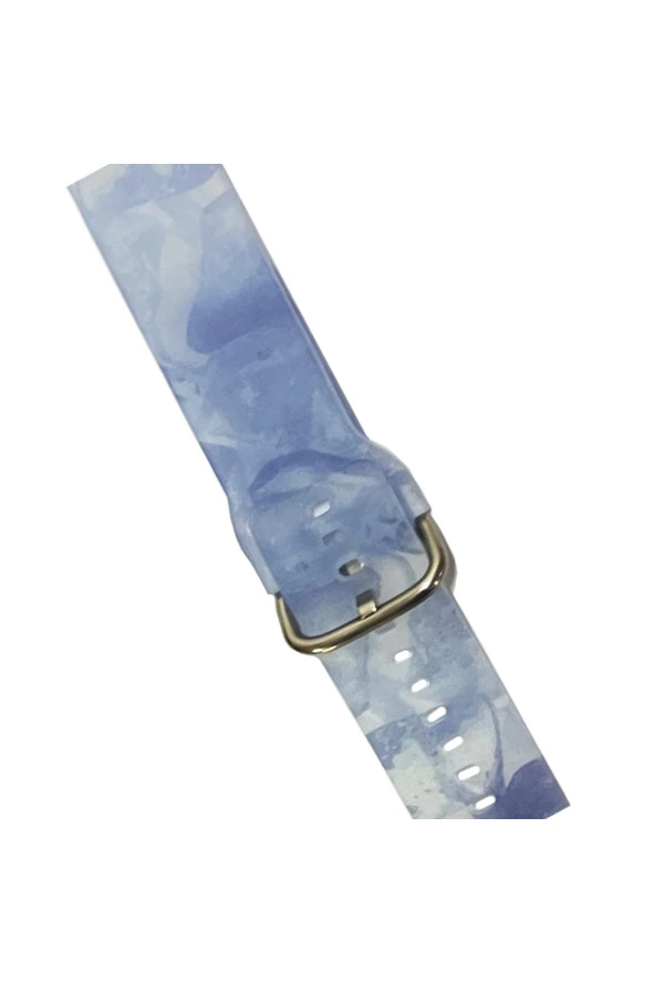 Haylou Solar Ls05 22mm Ile Uyumlu Kayış Renkli Desenli Erstwhile Kordon Marble - Resim 4