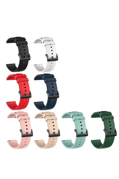 Huawei Gt2 42mm Ile Uyumlu Spor Kordon Quintessential Kayış Turkuaz - Resim 2