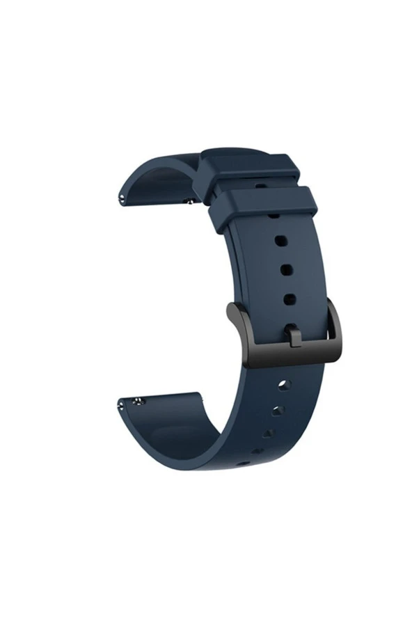 Galaxy Gear S2 Ile Uyumlu Spor Kordon Quintessential Kayış Lacivert