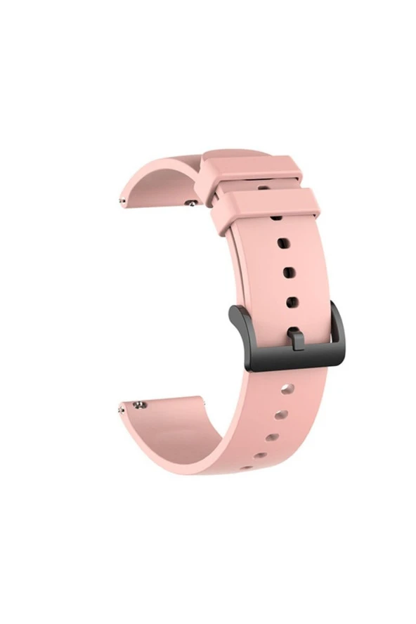 Galaxy Watch 3 41mm Ile Uyumlu Spor Kordon Quintessential Kayış Toz Pembe