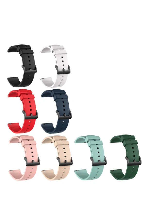 Galaxy Gear S2 Ile Uyumlu Spor Kordon Quintessential Kayış Redoren - Resim 3