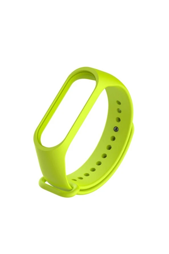 Xiaomi Mi Band 7 Ile Uyumlu Saat Kayışı Ent Kaliteli Spor Saat Termoplastik Kordon Fıstık Yeşil ürün görseli