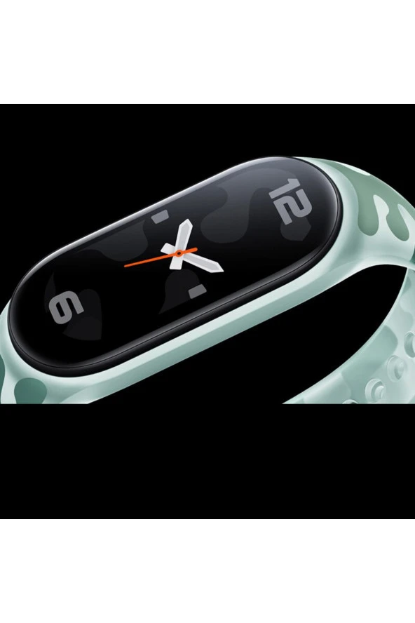 Xiaomi Mi Band 5 Uyumlu Kamuflaj Desenli Bucolic Solider Spor Saat Bileklik Kayışı Su Yeşil - Resim 4