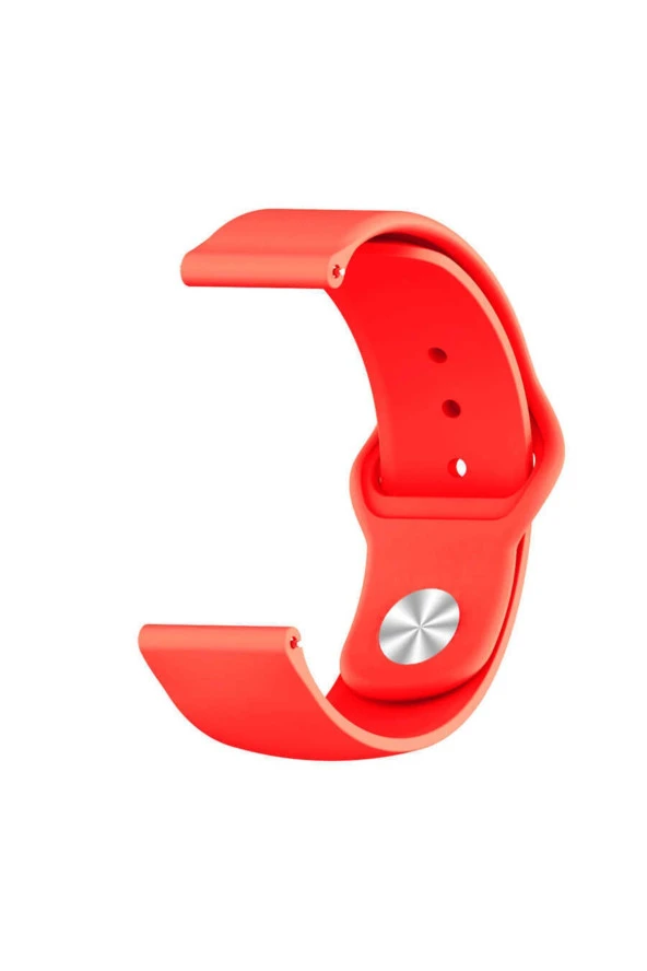 Huawei Watch Gt 3 Pro Ile Uyumlu 46mm Termoplastik Kordon Kırmızı