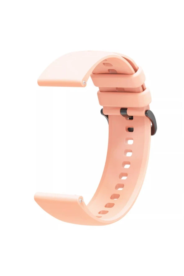 Haylou Solar Uyumlu Ls05 Kayış Termoplastik Perforated Kordon Toz Pembe - Resim 2