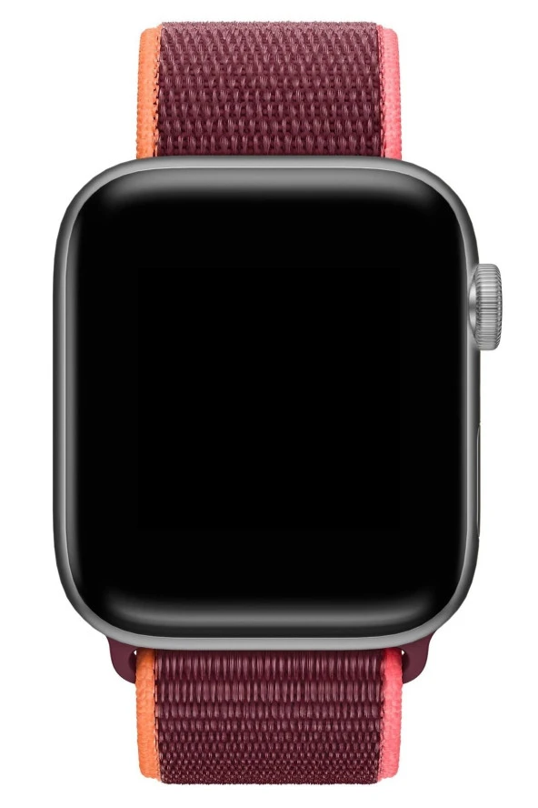 Apple Watch 42mm Uyumlu Kayış Spor Loop Kordon Akik - Resim 3