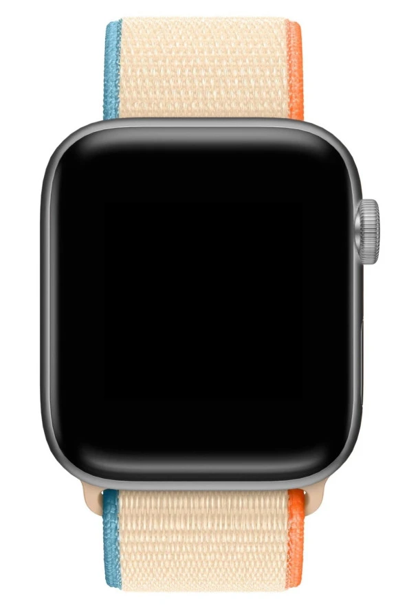 Apple Watch 40mm Uyumlu Kayış Spor Loop Kordon Moonstone - Resim 3