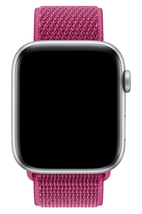 Apple Watch 42mm Uyumlu Kayış Spor Loop Kordon Pitaya - Resim 3