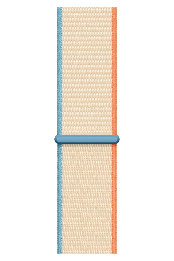 Apple Watch 38mm Uyumlu Kayış Spor Loop Kordon Moonstone - Resim 2