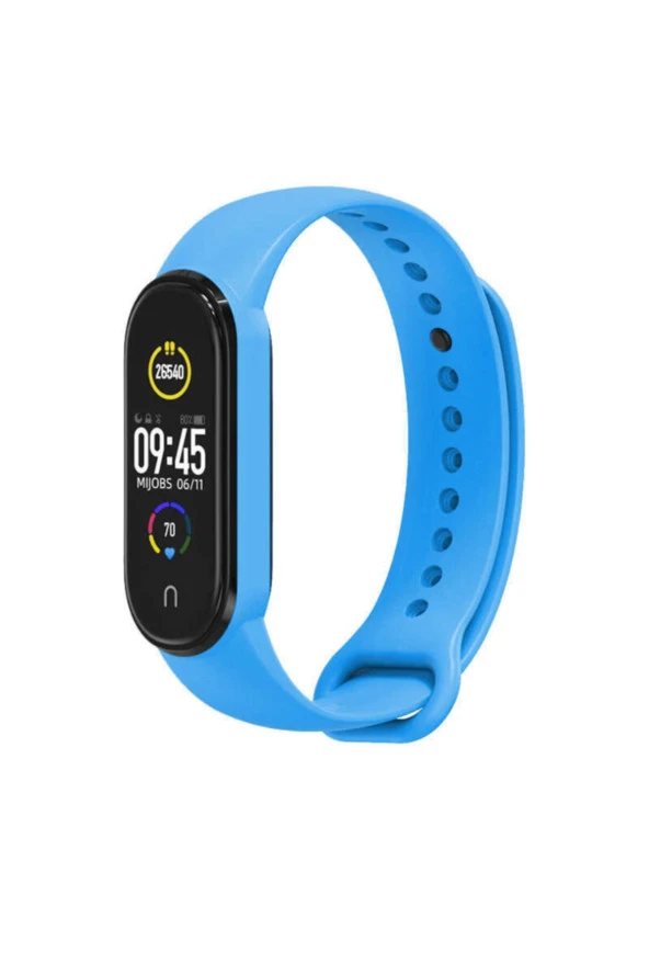 Xiaomi Mi Band 6 Uyumlu Termoplastik Saat Kordon No-3