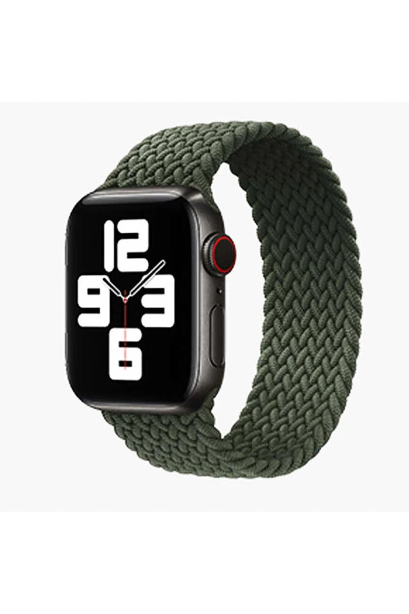 Apple Watch 38 mm Braid Small Yeşil Kordon