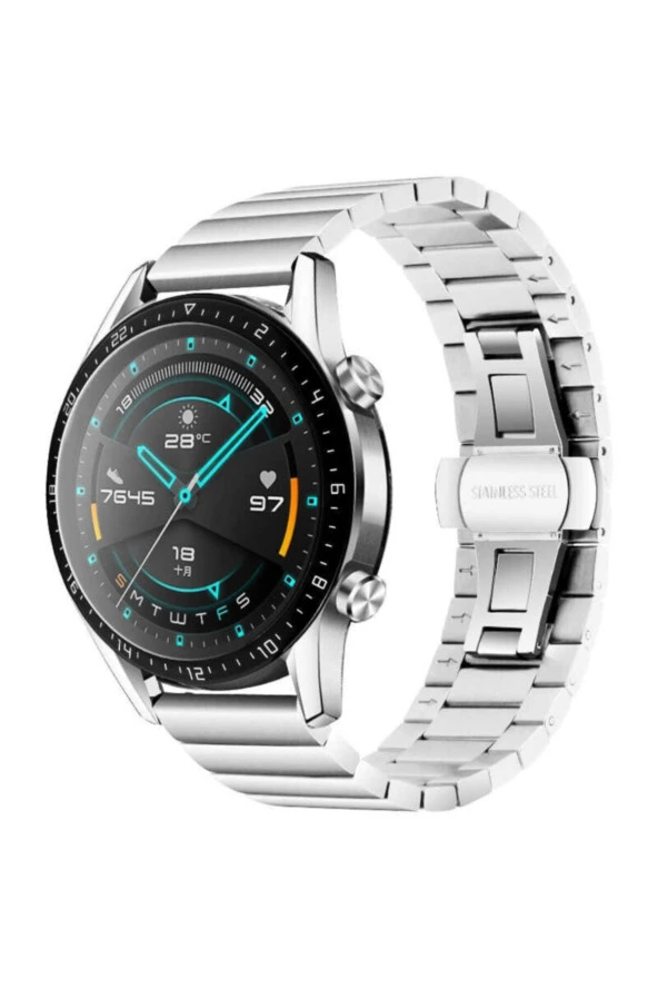 Galaxy Gear S3 Metal Kordon Gümüş