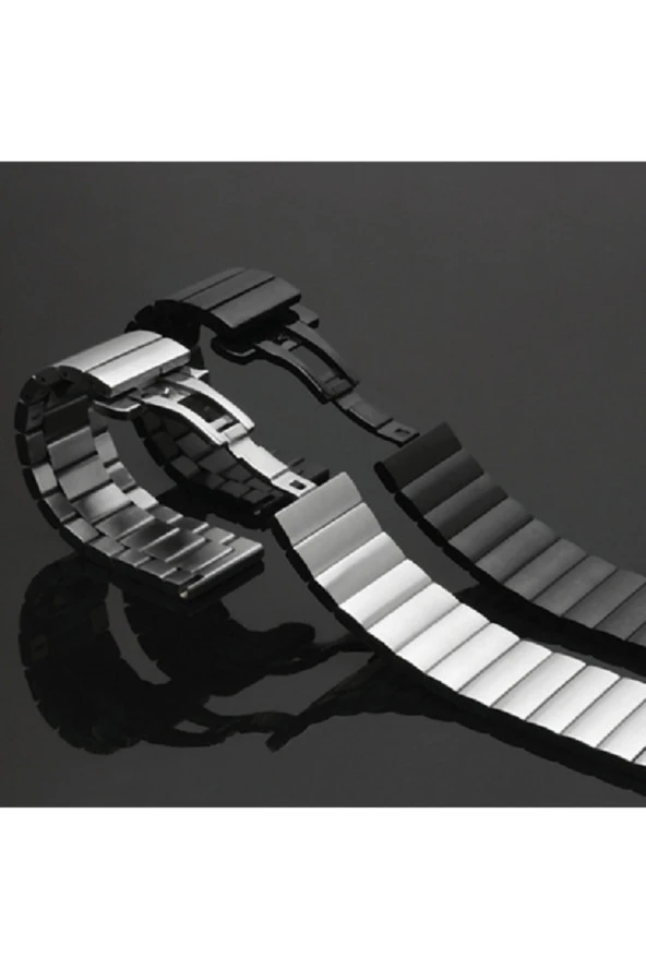 Galaxy Watch 46mm Metal Kordon Gümüş - Resim 3