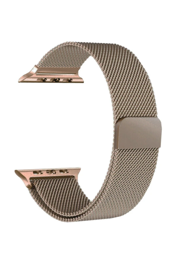 Apple Watch Için 42mm Mıknatıslı Metal Kayış Kordon Black Gold ürün görseli
