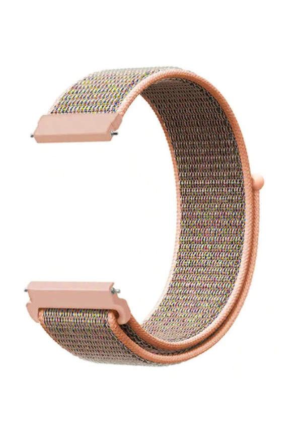 Apple Watch 40mm Bilekli Kumaş Kayış Kordon Pembe ürün görseli