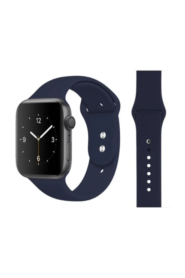 Apple Watch Için 44mm Saat Kayışı Ent Koyu Lacivert Kaliteli Termoplastik ürün görseli
