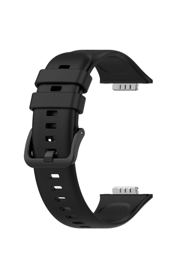 Huawei Watch Fit 2 Ile Uyumlu Saat Kayışı Uyumlu Spor Saat Kontrast Renkli Lagniappe Silikon Kordon ürün görseli