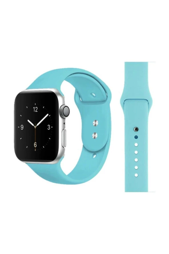 Apple Watch Için 42mm Saat Kayışı Ent Turkuaz Kaliteli Termoplastik ürün görseli