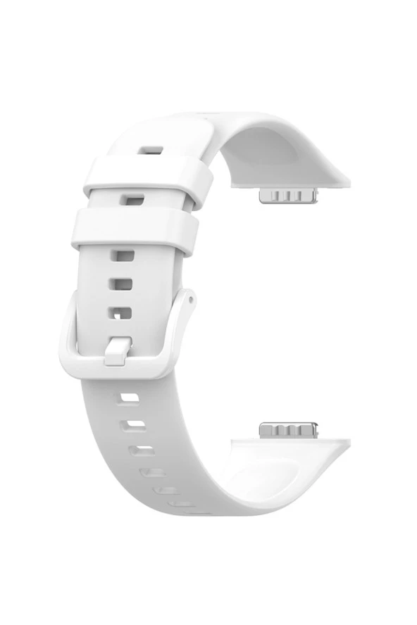 Huawei Watch Fit 2 Ile Uyumlu Saat Kayışı Uyumlu Spor Saat Kontrast Renkli Lagniappe Silikon Kordon ürün görseli