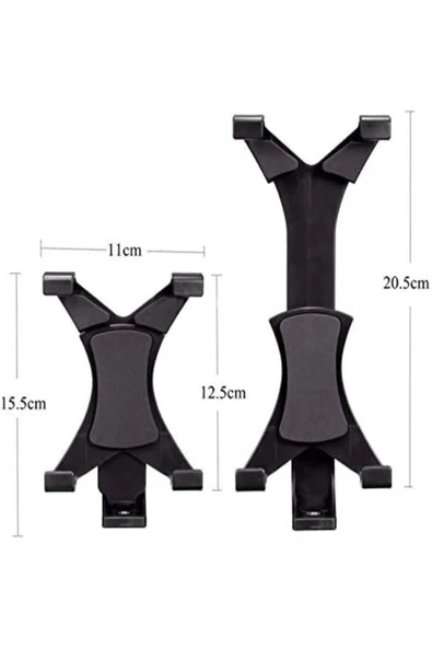 Tablet Tripodu 7-10,1inch Tabletler Ile Uyumlu 90° Açılı 50cm-200cm Youtuber Tripod Ayağı - 6