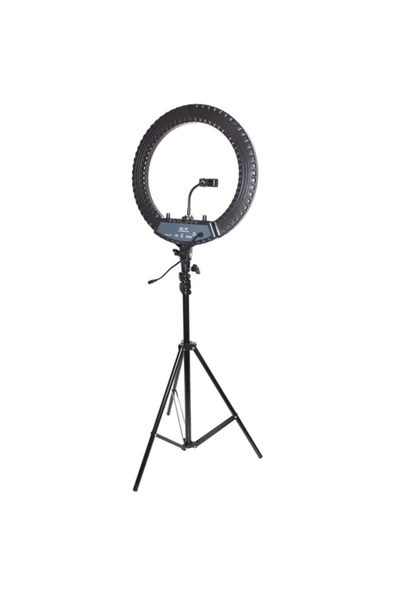 Youtuber Selfie Led Işıklı Hq-18 Halka 18 Inch Selfie/yayıncı/makyaj Işığı 210 Cm Tripod - 4
