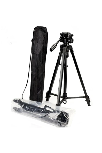 Profesyonel Digipod Tr-462 Kamera Ve Telefon Standlı Ayarlanabilir 157cm Tripod - 4