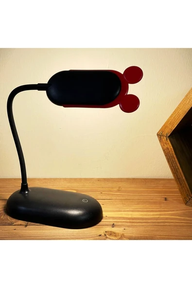 3 Modlu Dokunmatik 39 Cm Çocuk Odası Masa Lambası Ayarlanabilir Led Işık Usb Şarjlı Masa Lambası - 2