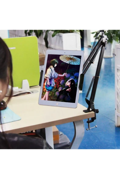 Hareketli Masa Telefon Tutacağı Youtuber-twitch Yayıncı Standı - 4