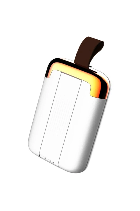 Katlanabilir Closed Box Masaüstü Cep Telefonu Tablet Standı Kaymaz Silikon Beyaz - Resim 6