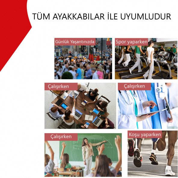 Askeri Tabanlık, Kamuflaj Desenli, Yumuşak Ayakkabı Tabanlığı, Memory Foam Tabanlık - 6