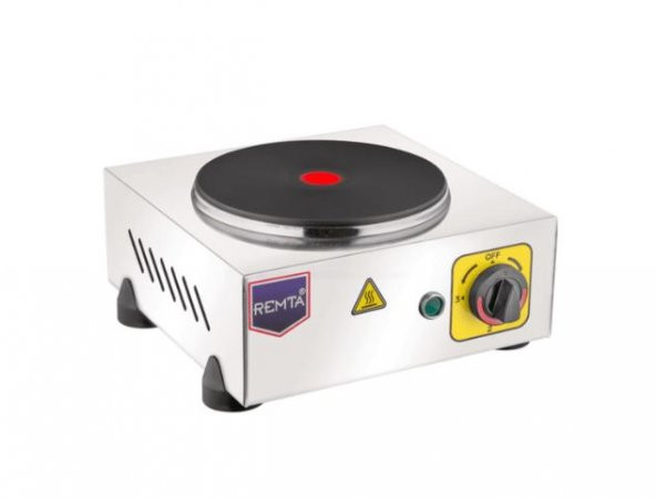 Remta PLT1 Set Üstü 1500 W Isıtıcı 19 CM Çap Inox