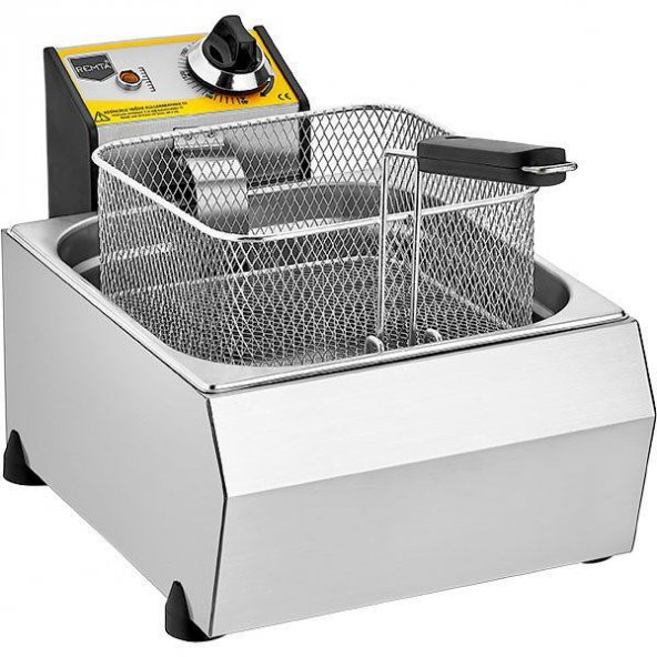 Remta R101 8 L 3000 W Endüstriyel Fritöz