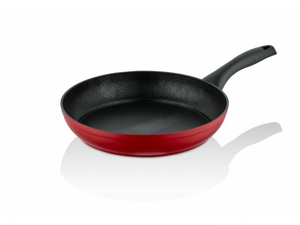 Taç Master Cook 4lü 7 Parça Granit Tencere Seti Kırmızı - 5