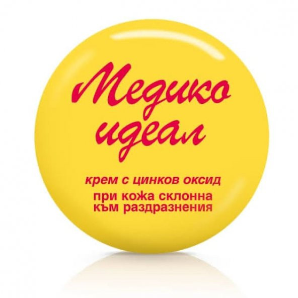Aroma (Sarı Zdrave) Mediko İdeal Çinko Oksit Gül Özlü Cilt ve Sivilce Leke Kremi 40 gr