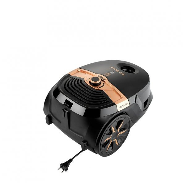 Stilevs Polo 800 W Siyah Bakır Toz Torbalı Elektrikli Süpürge - 7
