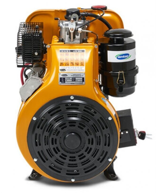 Antor 4LD- 820 Marşlı 17HP Dizel Su Motoru - 4