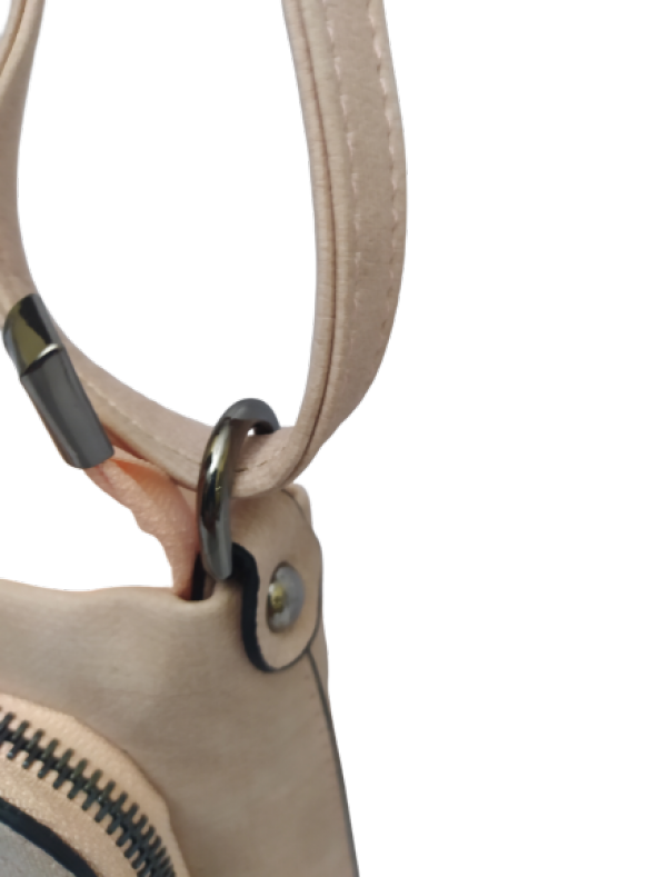 Çanta Los 13307 Angales Polo Club 4442 El Çantası Krem Suni deri El Yapım - 5