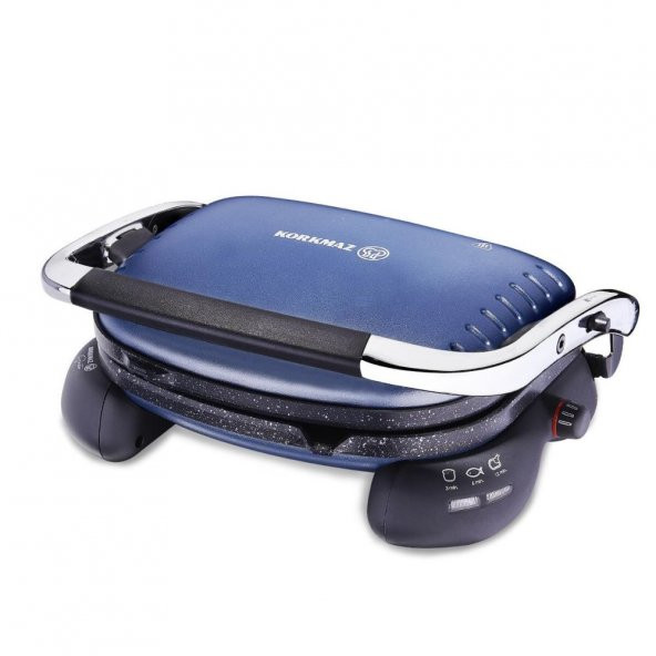 Korkmaz Castron Tost Makinesi Lacivert A324-03