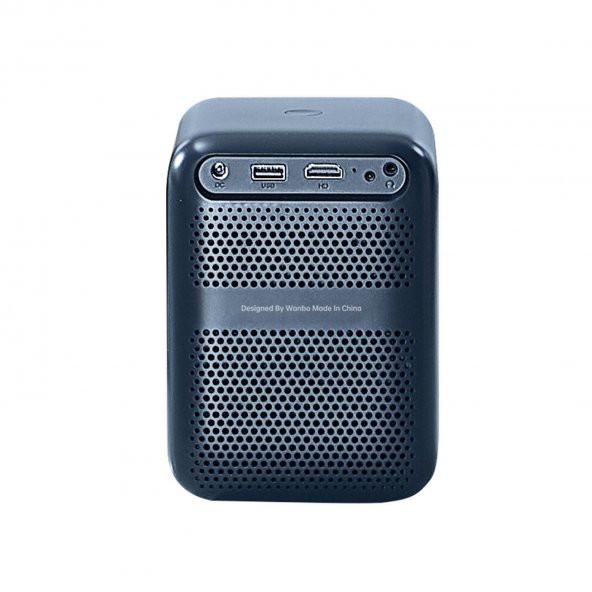 Wanbo T2 Max -YENİ- Android Projeksiyon Cihazı 450 ANSI Autofocus Dolby Audio - Gece Mavisi - 4