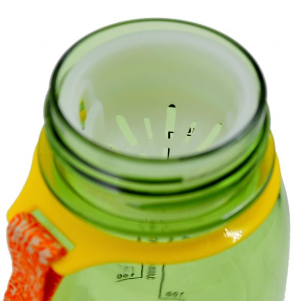 BottleBoss Classical Kilitli Taşıma Askılı Çocuk Matarası 400 Ml Yeşil - Resim 3