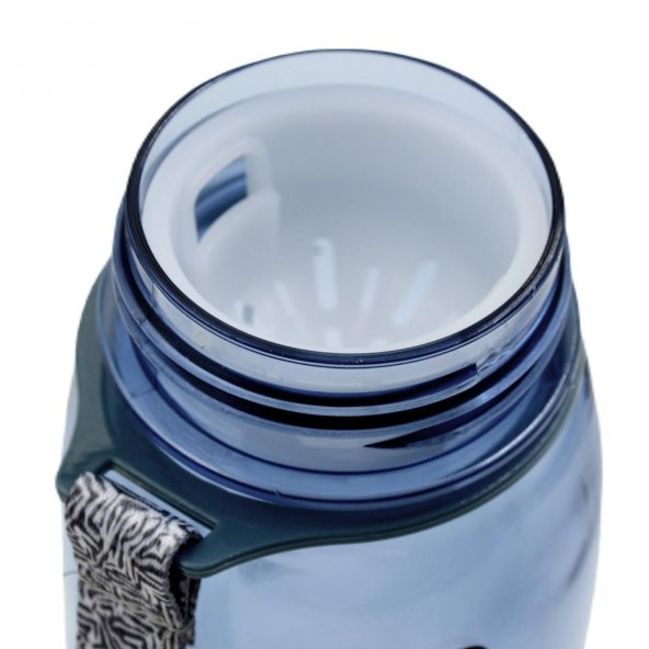 BottleBoss Classical Kilitli Taşıma Askılı Çocuk Matarası 400 Ml Siyah - 3