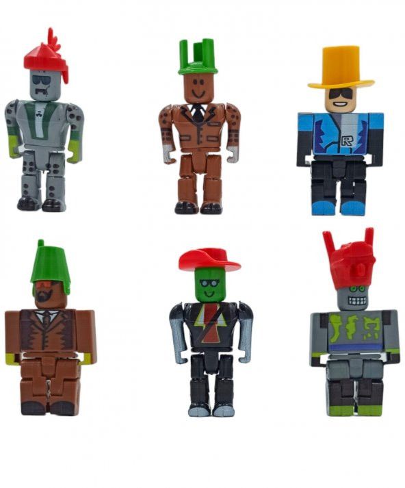 Oyuncak Roblox Figürleri Legends Of Roblox 6 Karakterli Aksesuarlı Set - 2