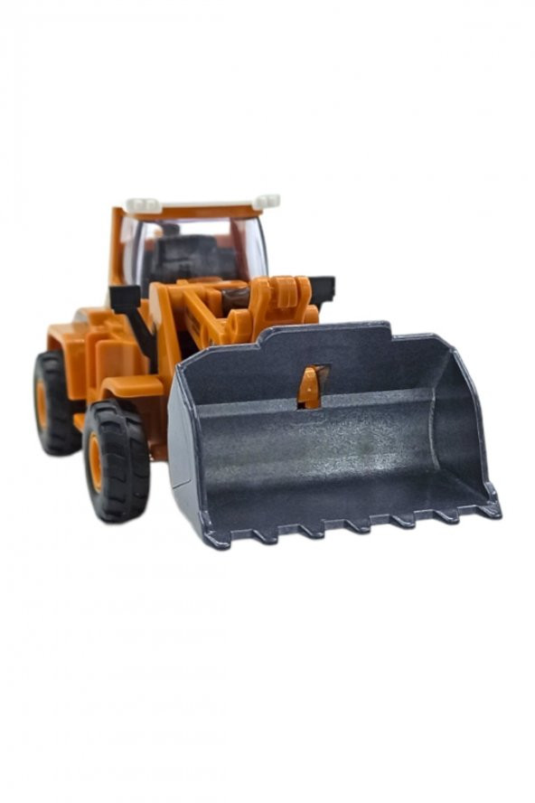 Yaratıcılığı Güçlendiren Oyuncak Dozer 13cm.: Metal Uç ve Sürtmeli Özellikleriyle Göz Kamaştırıyor - 5