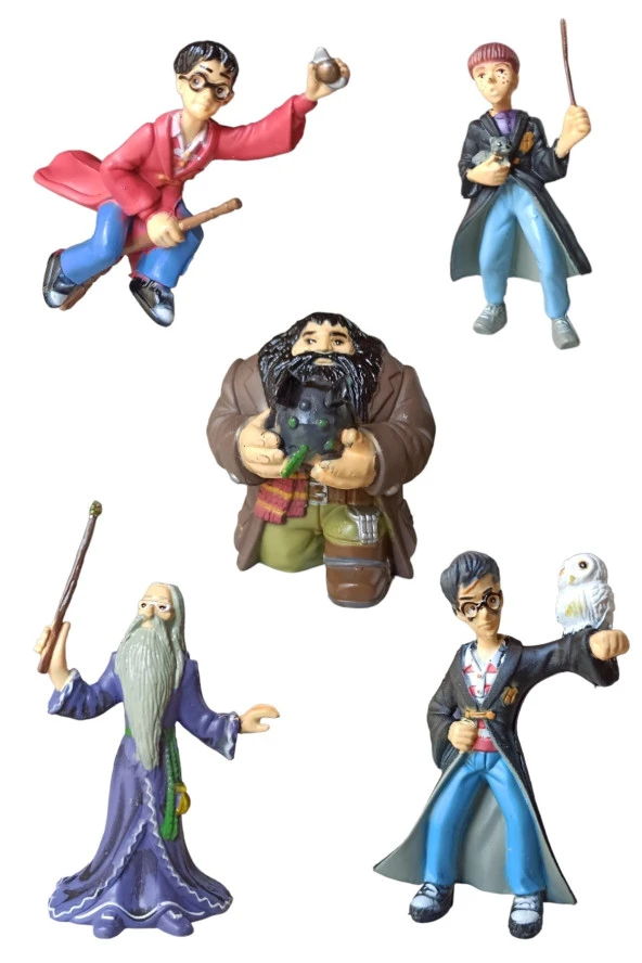 Harry Potter Hayranlarına Özel 5'li Figür Seti ile Büyülü Bir Deneyim