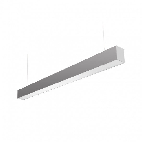 Osram LED Lineer Sarkıt Armatür 4000K 150 Cm (Ilık Beyaz) (Antrasit Gri)