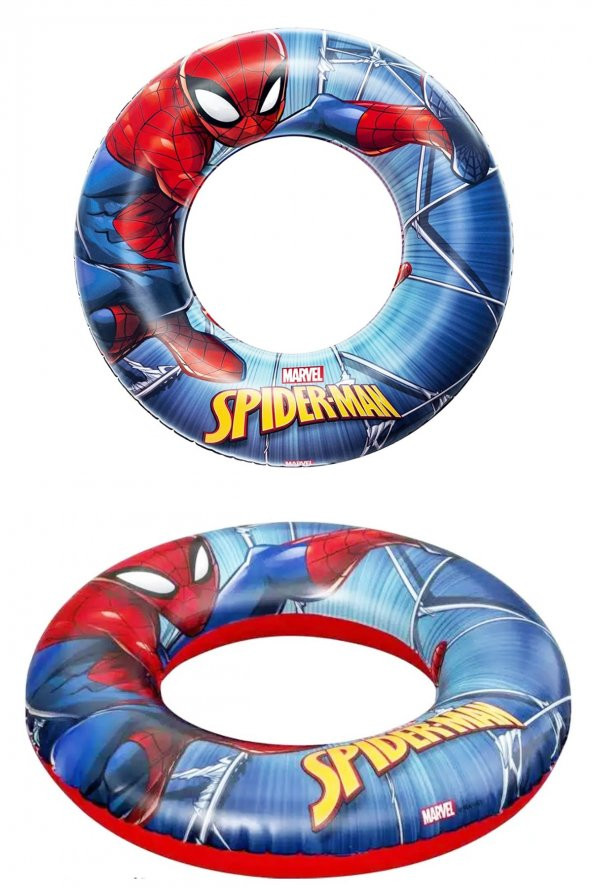 Plajda Örümcek Adam'a Dönüşün! Spiderman Temalı Deniz Simidi ve Kolluk Seti - 3