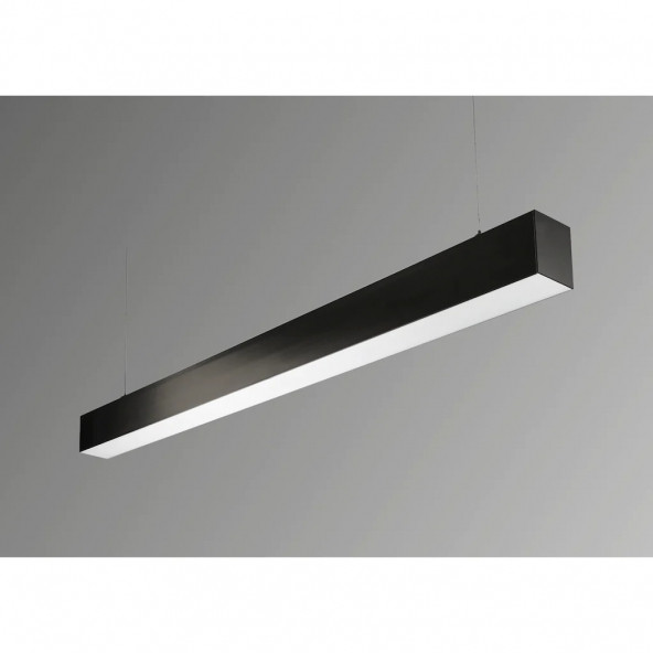 Osram LED Lineer Sarkıt Armatür 6500K 150 Cm (Soğuk Beyaz) siyah